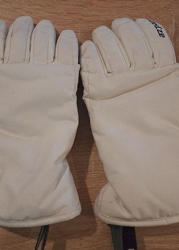 Kız Çocuk Beyaz Kar  Eldiveni - Görsel 3