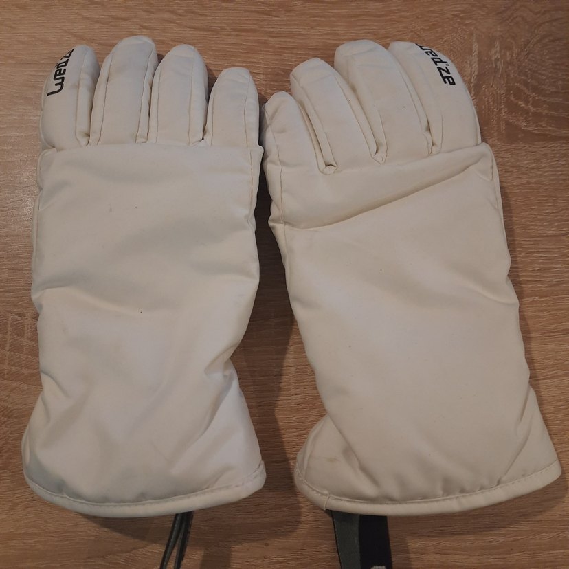 Kız Çocuk Beyaz Kar  Eldiveni - Görsel 3