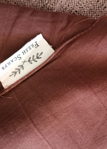 Fresh scarfs acı kahve 