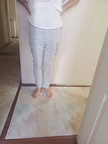 Pamuklu Slim Fit Erkek Pantolon