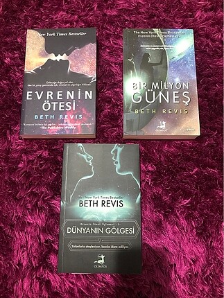 Üç Kitap Set Evrenin Ötesi Üçlemesi Beth Revis roman fantastik b