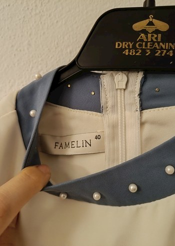 İnci detaylı şık tunik - Görsel 2