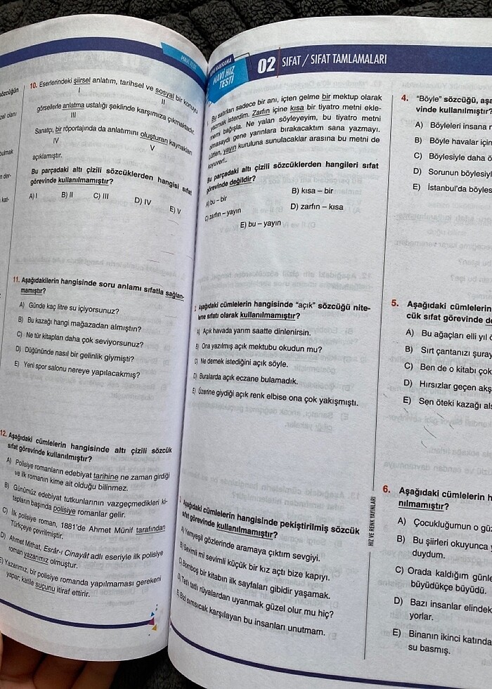 Hız ve Renk türkçe soru bankası - Görsel 2