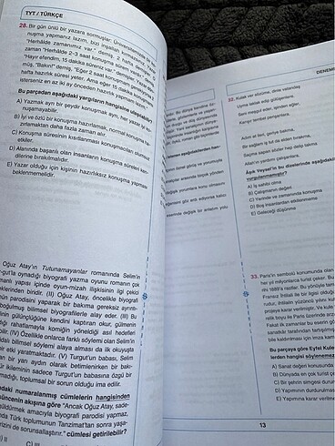 BilgiSarmal Tyt Türkçe Deneme Kitabı - Görsel 2