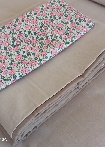 Beden English Home Pembe Çiçek Desenli %100 Pamuk Nevresim Yastık Set