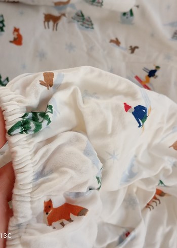 Flanel %100 Pamuk Bebek Battaniye Takımı - Görsel 5