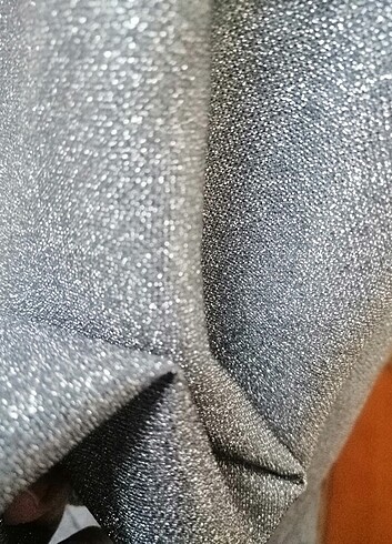 44 Beden gri Renk Özveri Moda Abiye Elbise