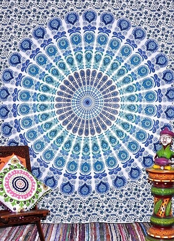 Heritage India Mandala Çok Amaçlı Örtü 