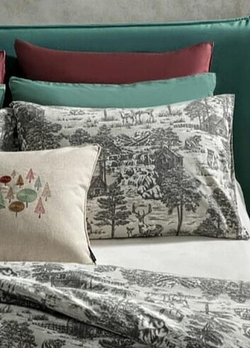 Beden English Home Flanel 0 Pamuk 2li Yastık Kılıfı