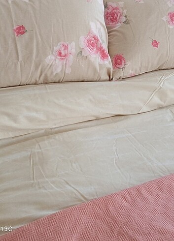 English Home Çift Kişilik Nevresim Yastık Set