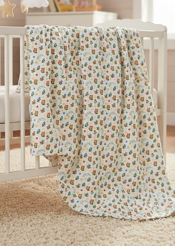 Müslin Pamuk Bebek Battaniyesi - Görsel 2