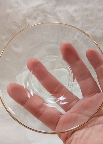 English Home Altın Kenarlı Çay Tabağı Seti - Görsel 2