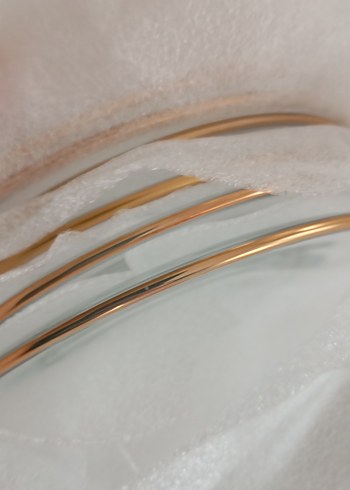 English Home Altın Kenarlı Çay Tabağı Seti - Görsel 5