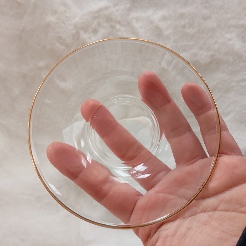 English Home Altın Kenarlı Çay Tabağı Seti - Görsel 2