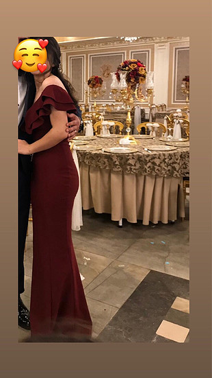 Raisa & Vanessa Bordo Balık Abiye