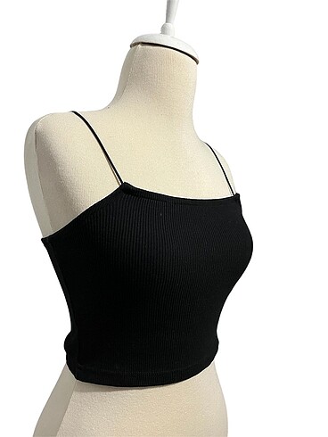 Vintage Love Siyah crop