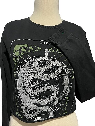 Baskılı sweatshirt
