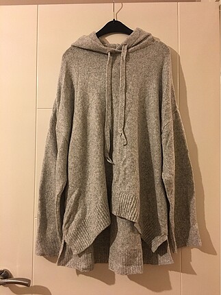 H&M kapişonlu triko
