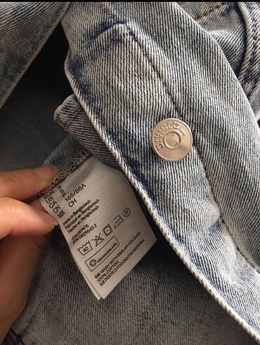 diğer Beden mavi Renk H&m kadın Kot ceket