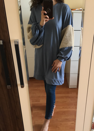 40 Beden Salaş uzun sweat