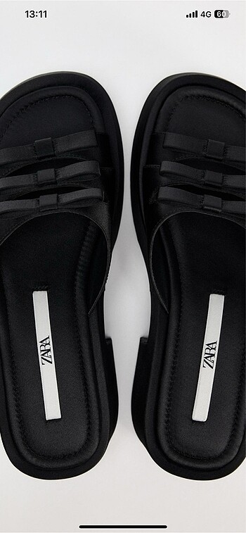 Zara Zara fiyonklu platform terlik