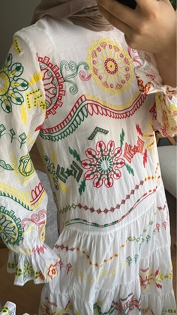 xs Beden Zara Elbise