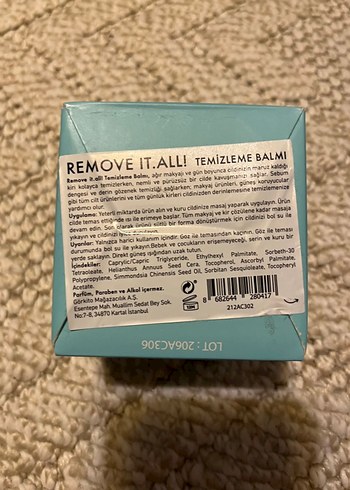 Diğer Görkito Remove it.all! Temizleyici Balm 50 ml