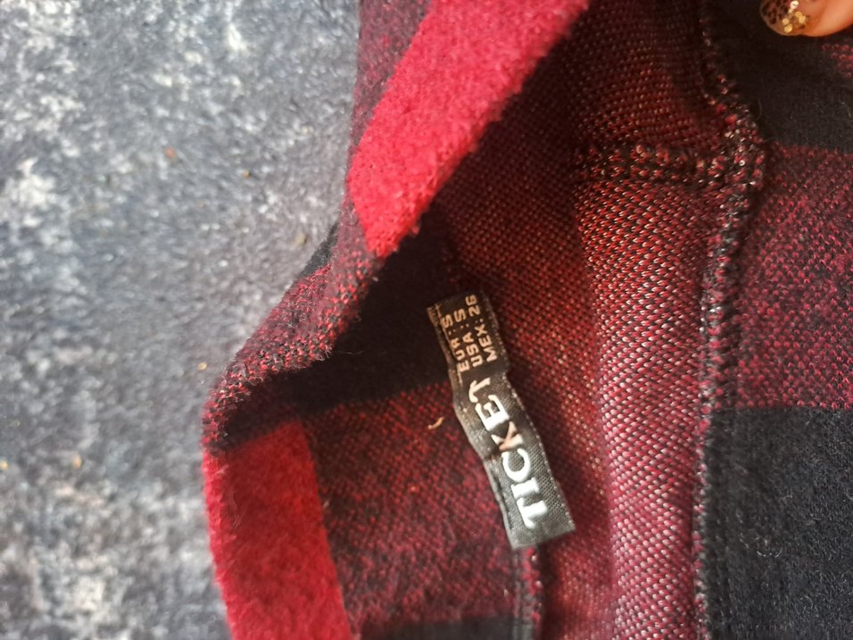 ekose mini kışlık etek - Görsel 2