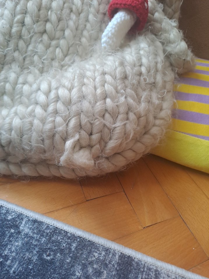 zara Örgü knit tote  Kadın Çanta - Görsel 3