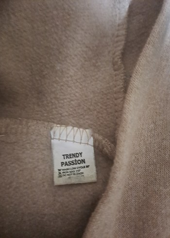 camel renk acık bej oversize sweatshirt bershka zara - Görsel 3