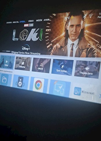 SunSpark 1080P Android Projektör.      projeksiyon cihazı. - Görsel 3