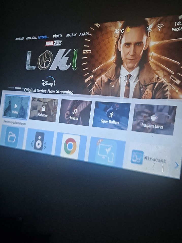 SunSpark 1080P Android Projektör.      projeksiyon cihazı. - Görsel 3