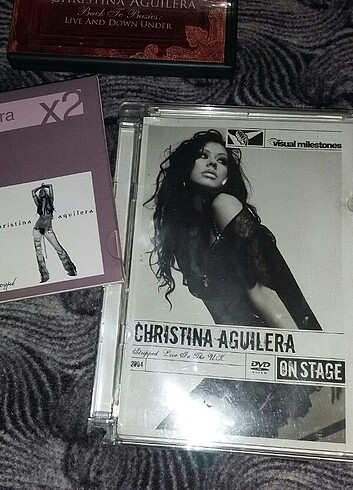 Christina aguilera konser müzik cd si. 