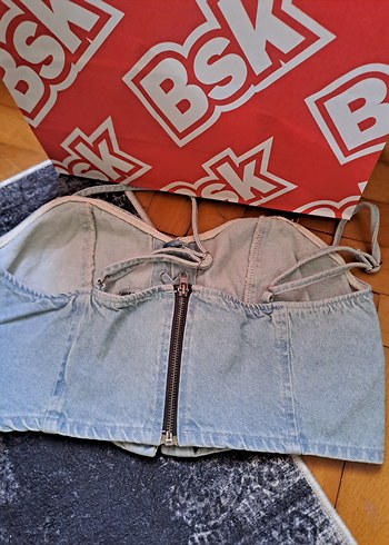 kot crop büstiyer üst - Görsel 2