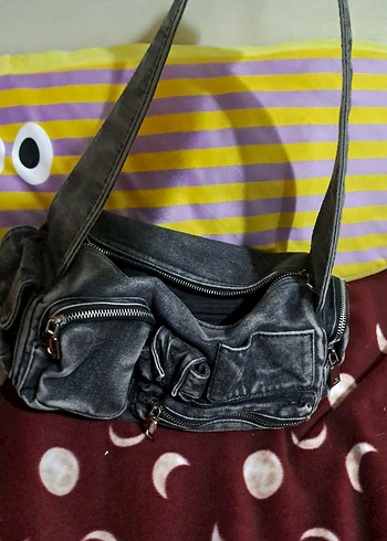 Kot cepli kol Kadın Çantası. bershka zara - Görsel 2