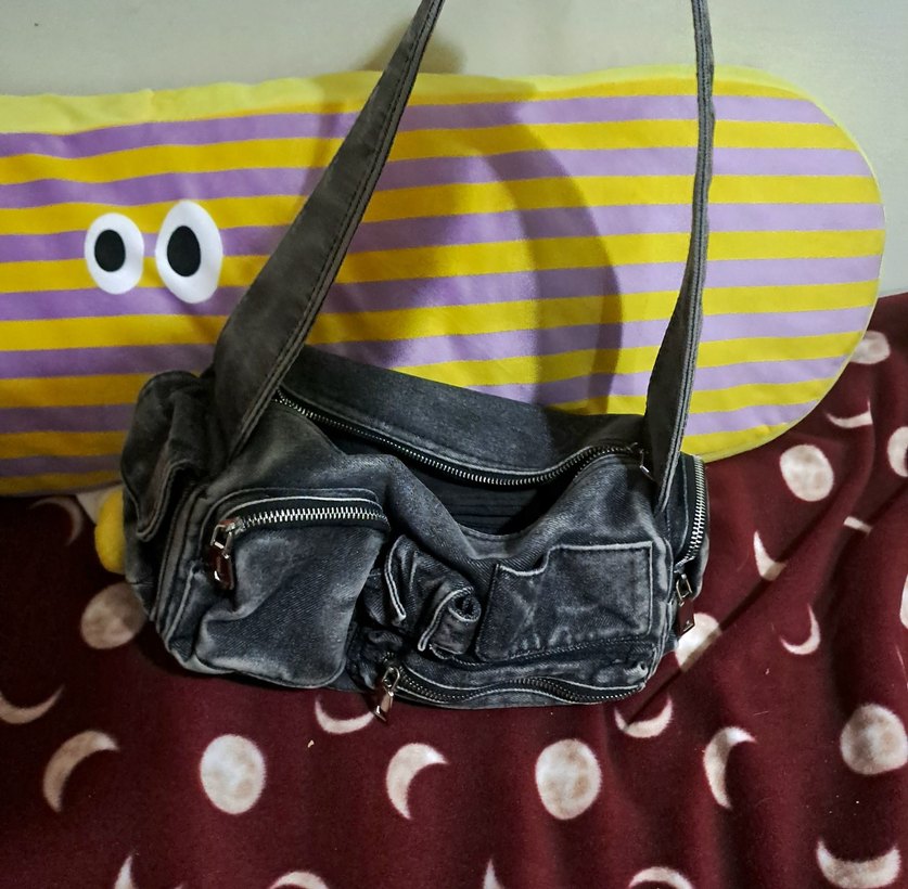 Kot cepli kol Kadın Çantası.          bershka zara - Görsel 2