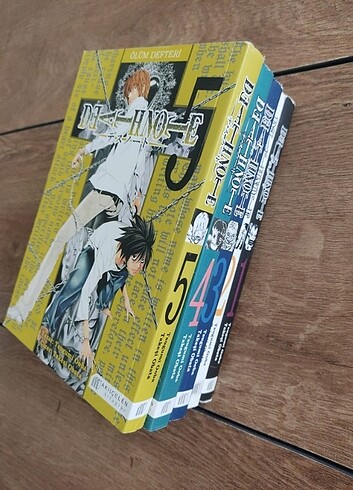 Beden Death Note 5 kitap,temiz