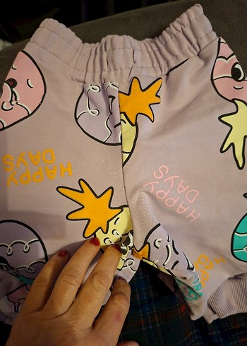 Zara marka 2 yaş Kız Çocuk Eşofman Altı - Görsel 3