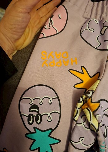 Zara marka 2 yaş Kız Çocuk Eşofman Altı - Görsel 6