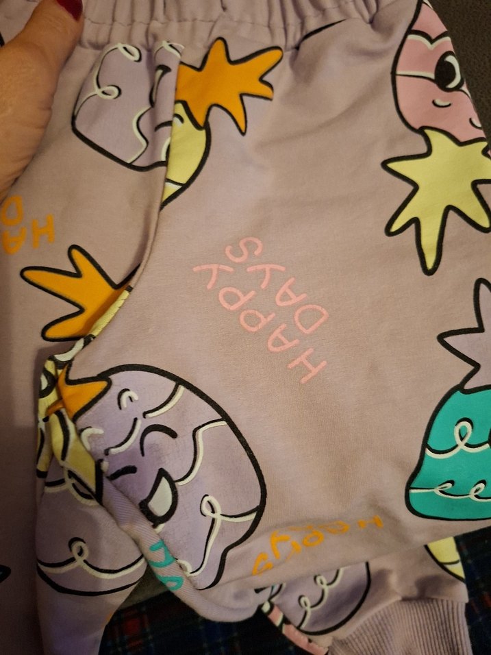 Zara marka 2 yaş Kız Çocuk Eşofman Altı - Görsel 5