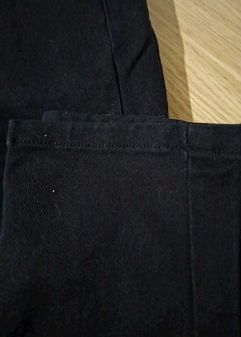 kız Çocuk Siyah Rahat Kesim Eşofman Altı - Görsel 6