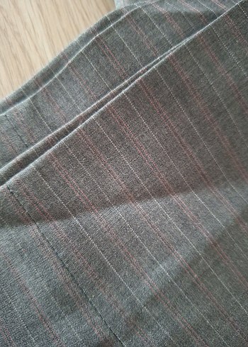 Gri Regular Fit Pilili Erkek Pantolon - Görsel 3