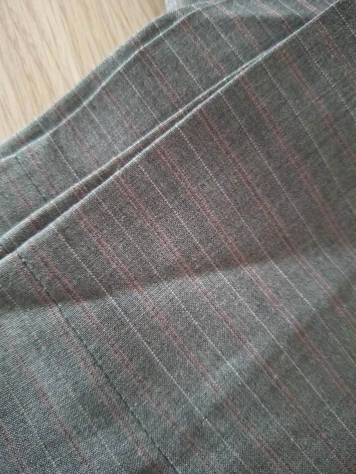 Gri Regular Fit Pilili Erkek Pantolon - Görsel 3