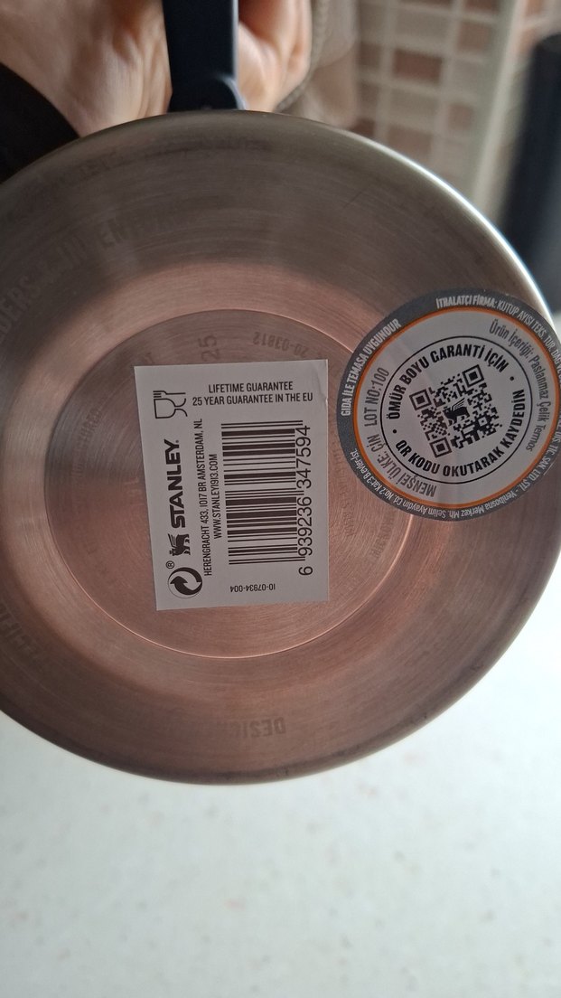 Stanley Gri Termos Şişe 1.9L - Görsel 2