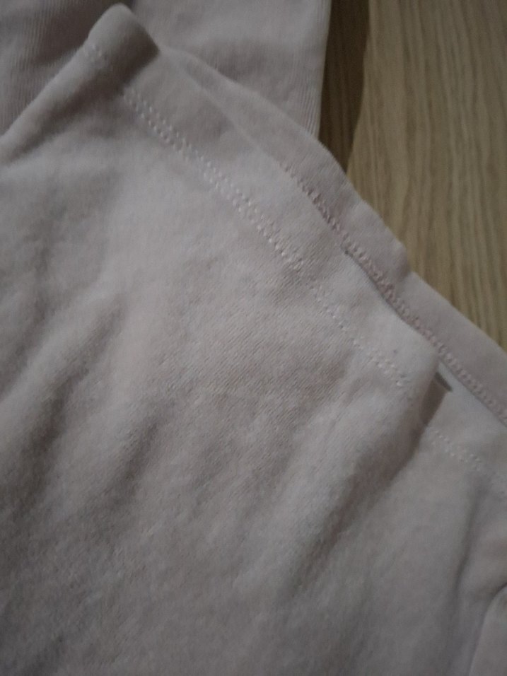 açık pembe,pudra rengine yakın,kadife pantolon - Görsel 3