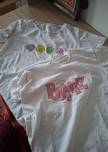 Baskılı Beyaz Kız Tişörtü Bratz - Görsel 6