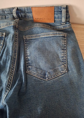 Erkek Slim Fit Mavi Denim Kot Pantolon - Görsel 7