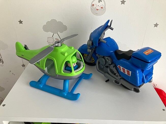  Helikopter ve motorsiklet