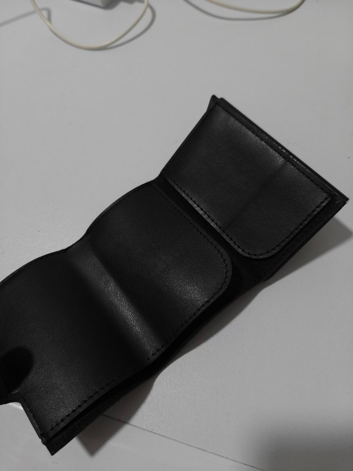 Siyah Minimalist Erkek Cüzdan - Görsel 2