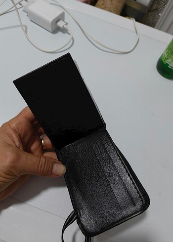 Siyah Minimalist Erkek Cüzdan - Görsel 4